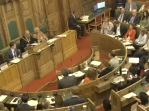 Ealing Council meeting