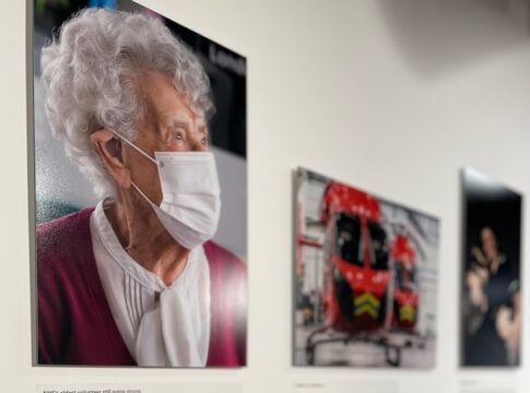 Beryl Carr featured in Our NHS at 75 photography exhibition. Photo: London North West University Healthcare NHS Trust