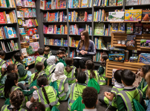 Pupils come to Ealing Broadway and discover poetry