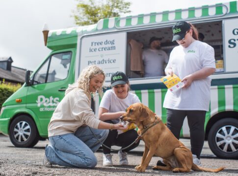 Pets at Home dog friendly ice cream van