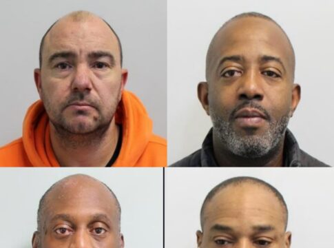 Four jailed for Punjabi Kitchen shooting. Photo: Metropolitan Police
