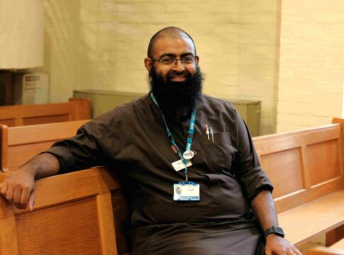 Imam Rizwan Rawat. Photo: Ealing Hospital