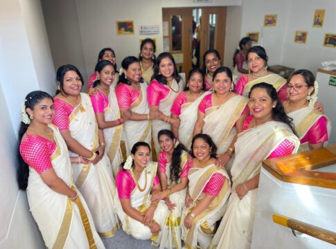 Ealing Hospital staff take part in Onam Festival. Photo: Ealing Hospital