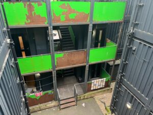 Inside Meath Court, Hope Gardens, Acton. Photo: EALING.NEWS