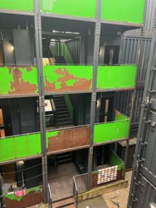 Inside Meath Court, Hope Gardens, Acton. Photo: EALING.NEWS