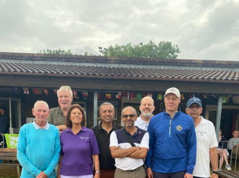 Perivale Park Golf Club captains. Photo: Perivale Park Golf Club