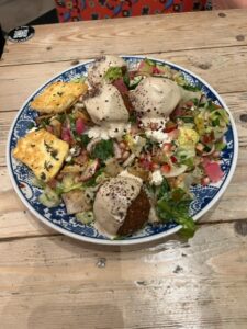Falafel Salad. Photo: EALING.NEWS