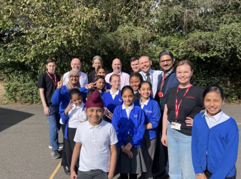 JUMPSEC visit Dairy Meadow Primary School. Photo: JUMPSEC
