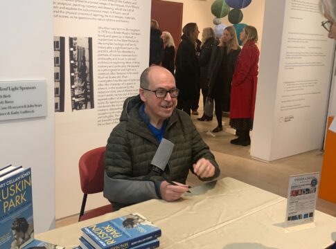Rory Cellan-Jones at launch of Ealing Book Festival. Photo: EALING.NEWS