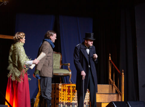 A Christmas Carol produced by Saltmine Theatre Company. Photo: Saltmine Theatre Company