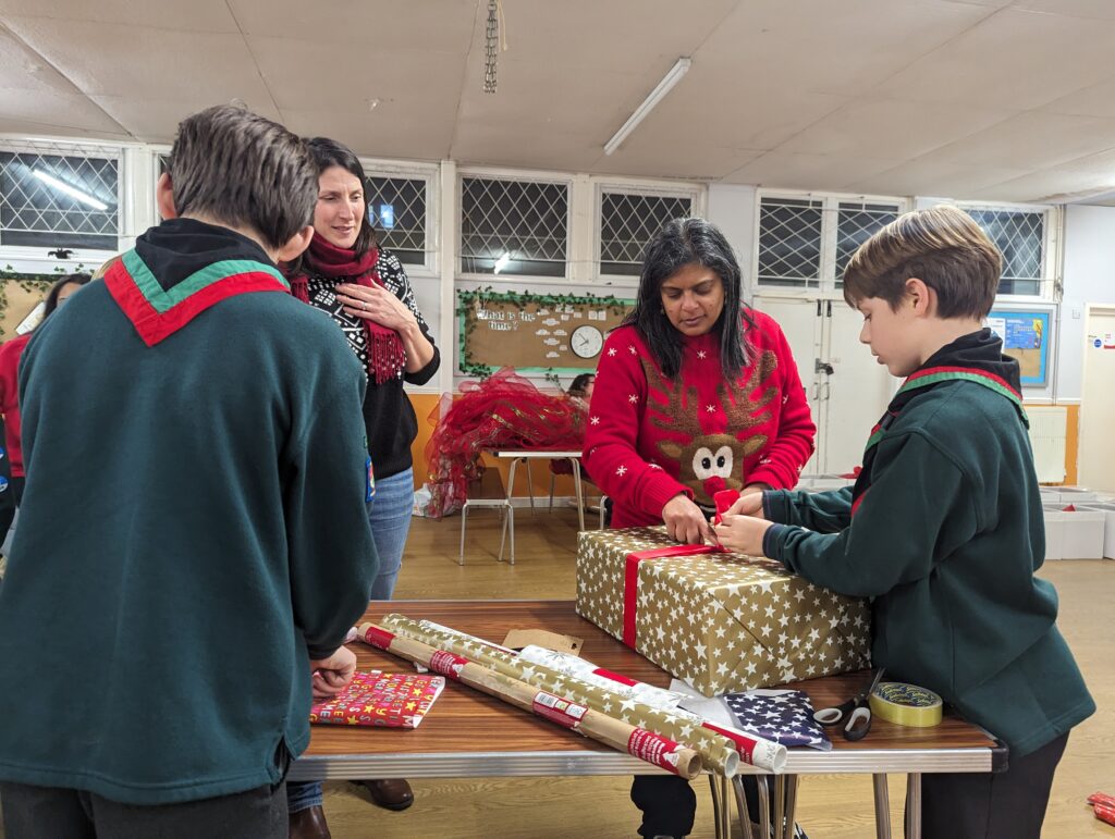 Ealing Central & Acton MP Dr Rupa Huq with 25th Ealing Scouts. Photo: 25th Ealing Scouts
