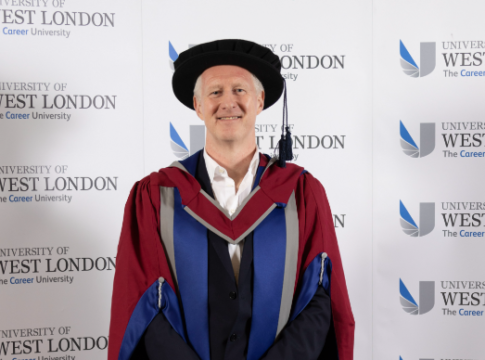 Russ Lidstone. Photo: University of West London