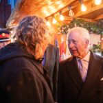 King Charles III visits Ealing Broadway. Photo: SWNS / British Land
