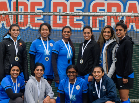 McDonald’s franchisee, Anisha Sharma who operates Iron Bridge branch has sponsored The Woman’s Football League.