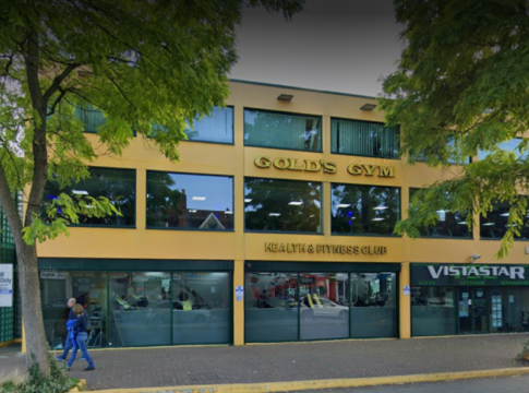 Gold's Gym. Photo: Google Maps