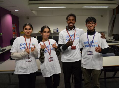 Sixth form evening at Dormers Well High School