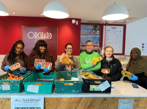 A2Dominion teams up with The Felix Project at Green Lane estate. Photo: A2Dominion