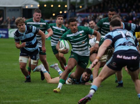 Ealing Trailfinders player Reuben Bird Tulloch. Photo: Ealing Trailfinders