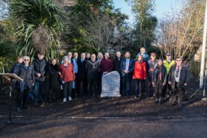 At Walpole Park for Holocaust Memorial Day 2024. Photo: Ealing Council