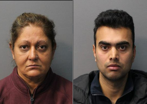 Arti Dhir and Kavaljitsinh Raijada. Photo: National Crime Agency