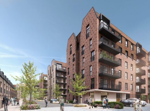 CGI of High Lane Estate Hanwell. Image: Pollard Thomas Edwards