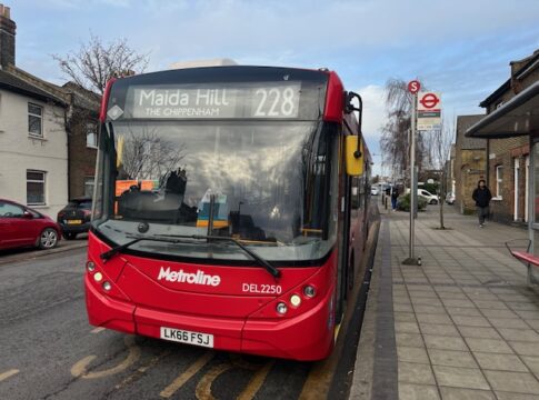 228 bus. Photo: EALING.NEWS