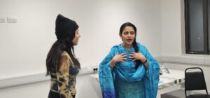 Rehearsals for Go Back Home. Photo: Punjabi Theatre Academy