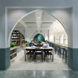 New Caspian Cultural Centre in Acton. CGI image: GRID Architects