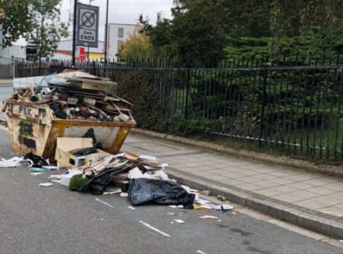 Fly-tipping. Photo: EALING.NEWS