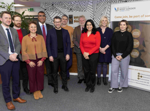 Ealing Council delegation visits University of West London (UWL). Photo: UWL