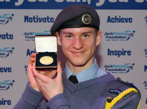 Daniel Wong, 15, who attends Air Cadets Middlesex Wing 14F Northolt. Photo: Jack Petchey Foundation