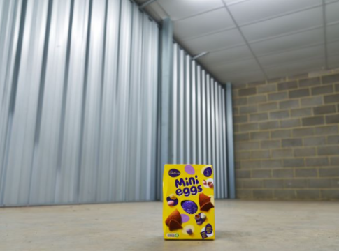 Access Self Storage collecting Easter eggs for The Felix Project. Photo: Access Self Storage