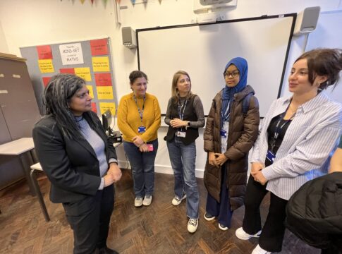 Dr Rupa Huq at Ealing College. Photo: West London College