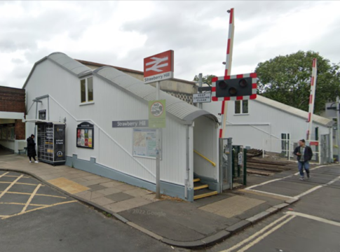 Strawberry Hill Station. Photo: Google Maps