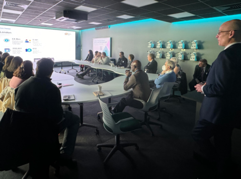 Business breakfast networking event at Ealing Green College. Photo: West London College