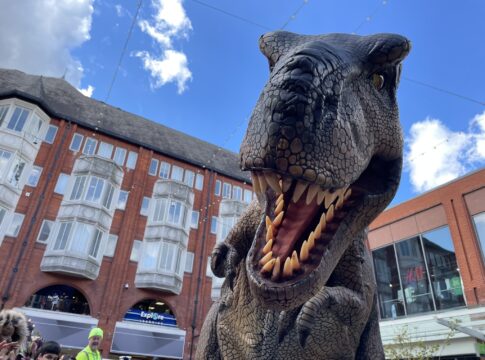 Dinosaurs coming to Ealing Brioadway shopping centre. Photo: Make It Ealing