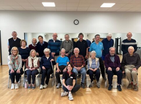 Everyone Active group session for people living with Parkinson's. Photo: Everyone Active