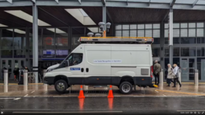 Ealing Police using facial recognition technology in Ealing Broadway. Photo: Metropolitan Police