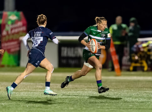 Trailfinders Women Kate Zackary.. Photo: Liam McAvoy/Ealling Trailfinders