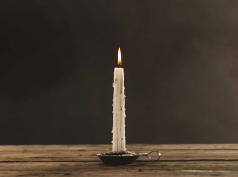 Burning candle