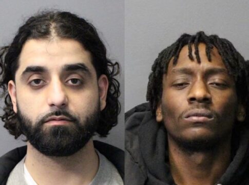 (L-R) Kaoen Tarahkel and Necho Lewis. Photo: Metropolitan Police