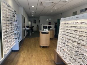 Inside Specsavers Acton. Photo: EALING.NEWS