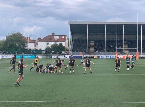 Ealing Trailfinders at home against Ampthill. Photo: EALING.NEWS