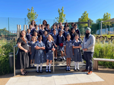 Eco summit at Notting Hill & Ealing Junior School. Photo: NHEHS