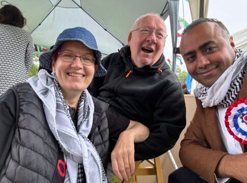Sameh Habeeb at Hanwell Carinval. Photo: Sameh Habeeb