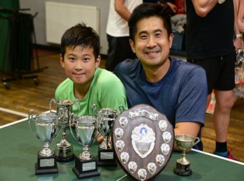 Alex and Keith Cheung. Photo: The Oaks
