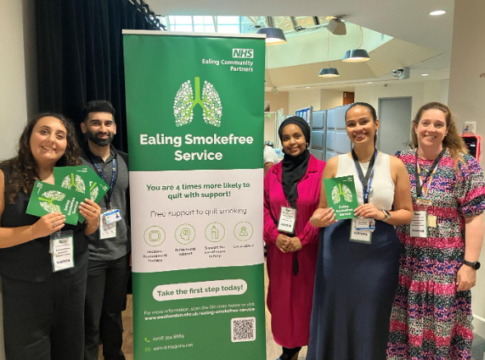 Ealing Smokefree Service. Photo: Ealing Community Partners