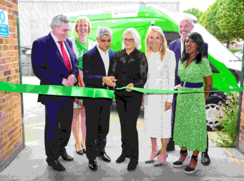 Opening the Multibank in Greenford. Photo: The Felix Project