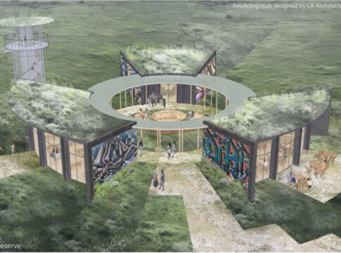 Warren Farm building concept. Image: Lill Architects