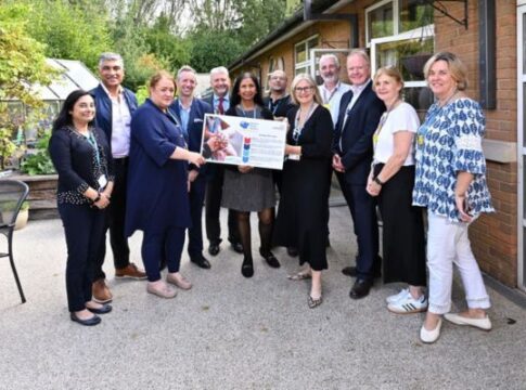 Launch of new five-year strategy for Meadow House Hospice. Photo: London North West Healthcare (LNWH) Charity.